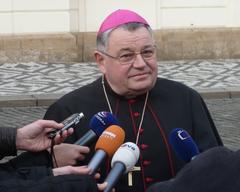 Dominik Duka, archbishop of Prague, portrait 2011