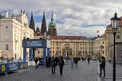 2023 Central European Rally at Hradčanské náměstí