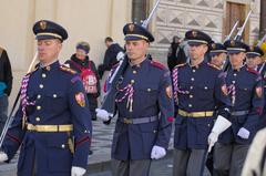 Prague Castle Guard at the 2023 Central European Rally