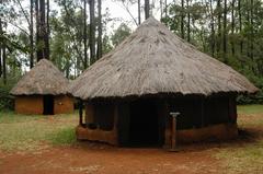 Husband's hut in Luhya village at Bomas of Kenya