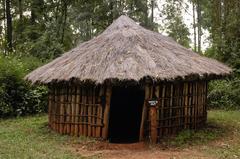 Wife's hut in Kalenjin village at Bomas of Kenya