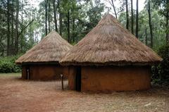 Husband's hut in Kamba village at Bomas of Kenya near Nairobi