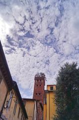 Monument in Lucca, part of Italy's cultural heritage