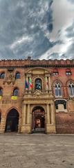 Palazzo d'Accursio in Bologna, Italy