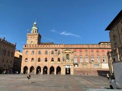 panoramic view of Bologna cityscape with historic buildings and towers