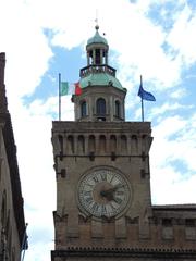 Palazzo d'Accursio in Bologna, Italy