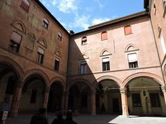 Palazzo d'Accursio in Bologna, Italy