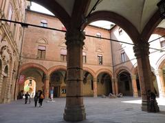 Palazzo d'Accursio in Bologna, Italy