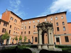 Palazzo d'Accursio in Bologna, Italy