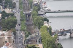 Quai de Grenelle from the Eiffel Tower