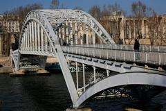 Passerelle Debilly bridge in Paris