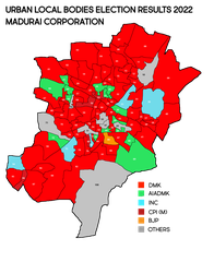 Madurai Corporation Election Results 2022