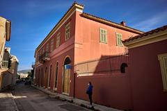 The Melina Merkouri Foundation on Polygnotou Street in Plaka