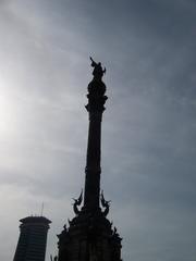 Statue of Christopher Columbus in Barcelona