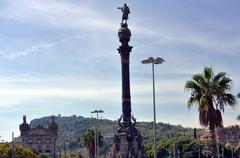 Mirador de Colón Columbus Monument in Barcelona