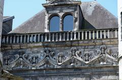 Troyes Aube Musée de Vauluisant architectural detail