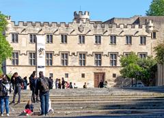 Historical Avignon with Papal Palace