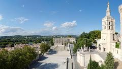 Le Petit Palais d'Avignon viewed from the Palais des Papes