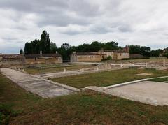 Ruins of the Gallo-Roman villa of Plassac