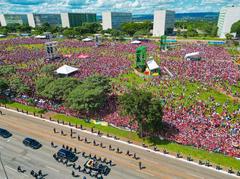 President Luiz Inácio Lula da Silva at inauguration ceremony