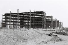 Construction of ministry buildings in Brasília