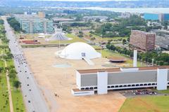 Esplanada dos Ministérios in Brasília