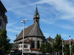 L'église Notre-Dame-aux-Neiges in Aurillac, Cantal, France