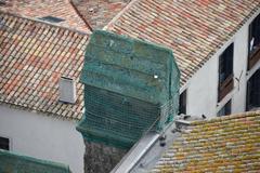 Panorama from the bell tower of Saint-Vincent Church in Carcassonne