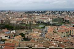 views from the fortified city of Carcassonne