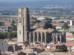 Église Saint-Vincent in Carcassonne seen from the North-West