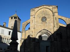 Exterior of the Abbey Church of Notre Dame in Cluny