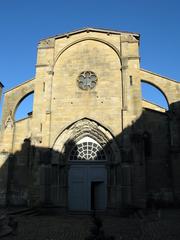 exterior of Notre Dame church at Cluny Abbey