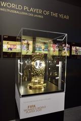 Ballon D’OR Awards displayed at FIFA Museum Zurich