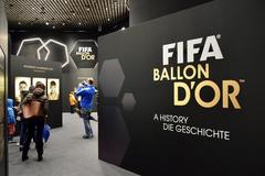 FIFA Ballon D'Or Awards Exhibit at FIFA Museum