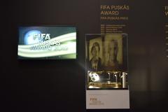 Ballon D'Or Awards showcase at FIFA Museum in Zurich