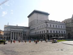 Teatro Carlo Felice in Genova, Liguria, Italia