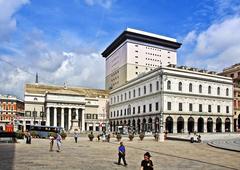 Teatro Carlo Felice monument in Italy