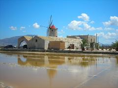 Scenic view of Riserva naturale integrale Saline di Trapani e Paceco