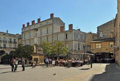 Bordeaux Place Camille Jullian monument for Camille Jullian