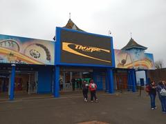 Entrance to Thorpe Park