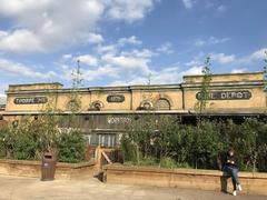 Exterior of Derren Brown's Ghost Train at Thorpe Park