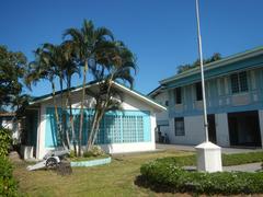 front view of Baldomero Aguinaldo Shrine with fences