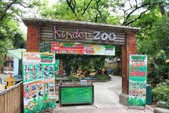 Kinder Zoo at Manila Zoo with various animals and children's attractions