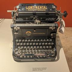 Continental typewriter in Speicherstadt Museum