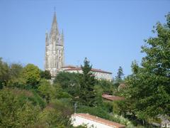 Basilique Saint-Eutrope de Saintes panoramic view