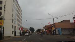 Avenida en Chorrillos towards the Emplanada and Escuela de Chorrillos