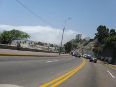 Chorrillos coastal road view from Malecón GRAU