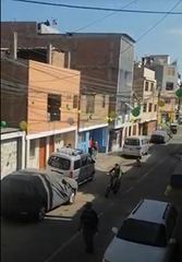 people exploring the street during an unexpected drill