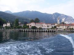 panoramic view of Baveno town