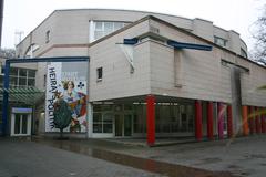 Main entrance of Stadtmuseum Düsseldorf, Berger Allee, 2011